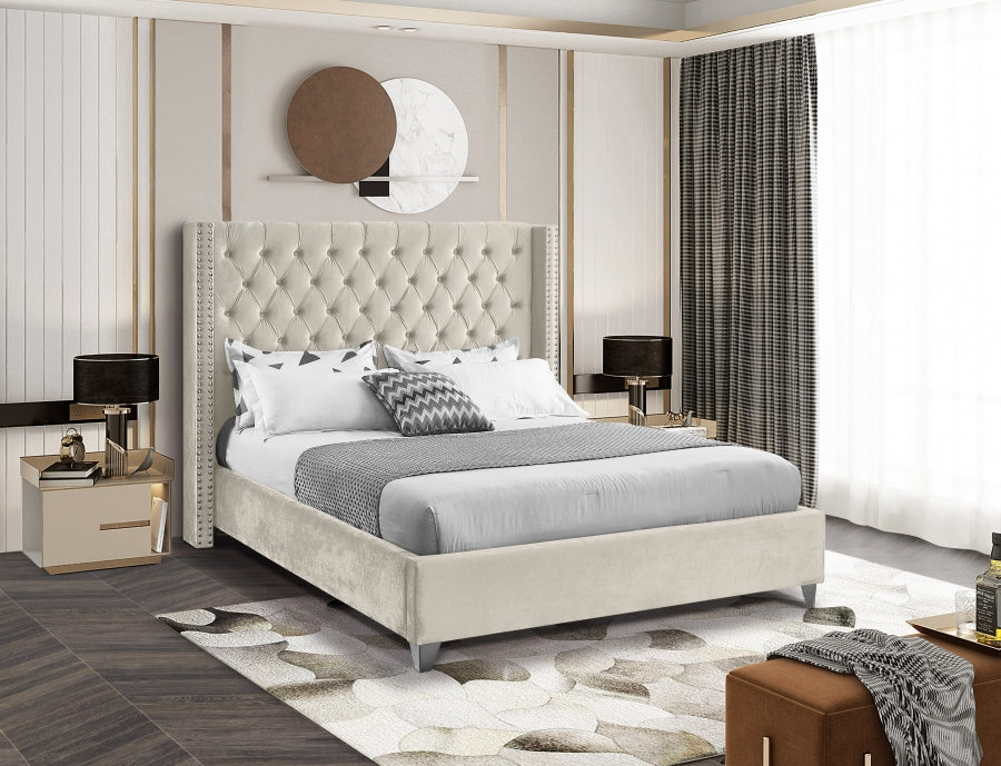 Nedia Velvet Bed