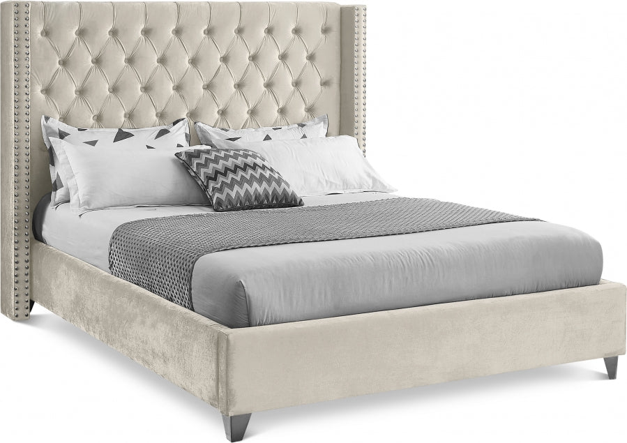 Nedia Velvet Bed