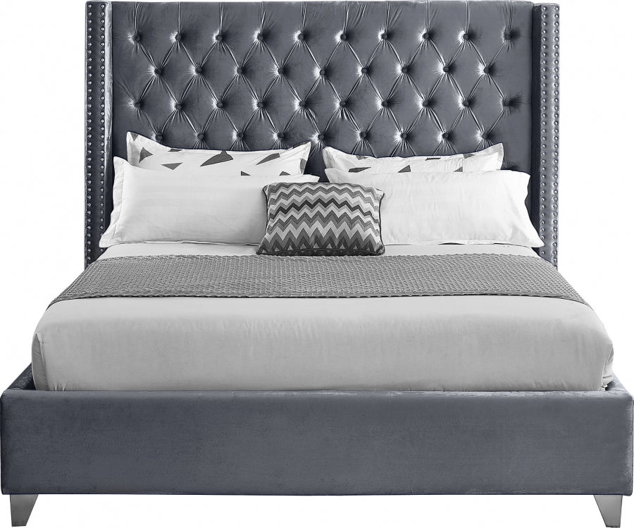 Nedia Velvet Bed