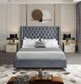 Nedia Velvet Bed