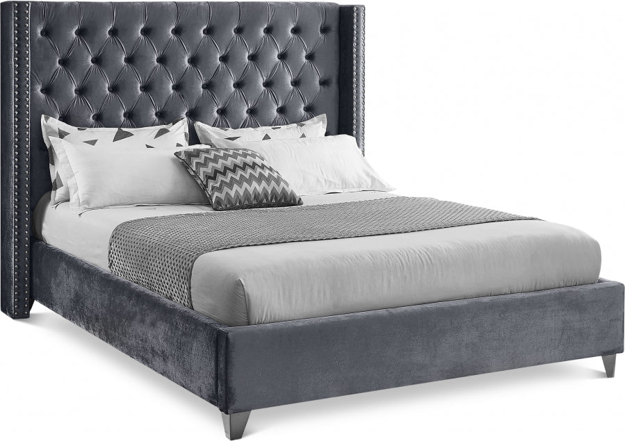 Nedia Velvet Bed