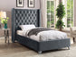 Nedia Twin Velvet Bed