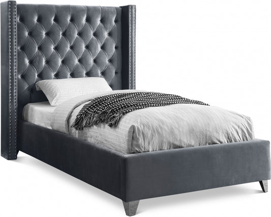 Nedia Twin Velvet Bed