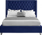 Nedia Velvet Bed