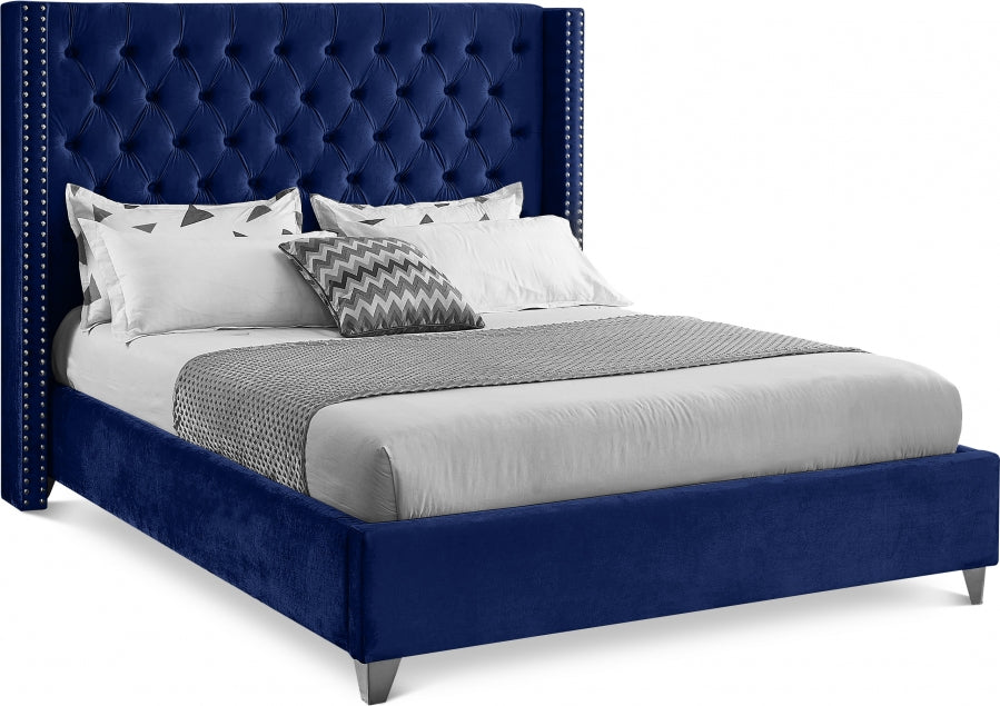 Nedia Velvet Bed