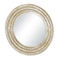 Gold Metal Wall Mirror, 39" x 1" x 39"