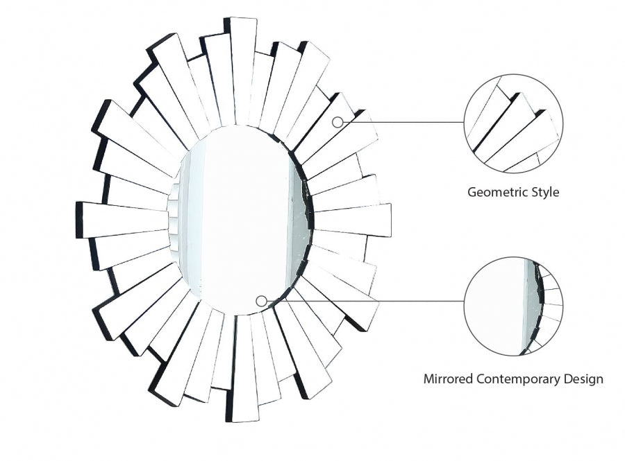 M-514 Silver Nexus Mirror