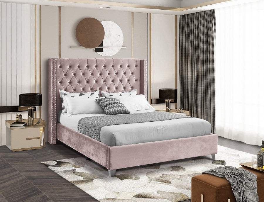 Nedia Velvet Bed