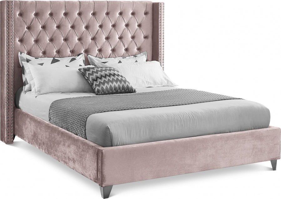 Nedia Velvet Bed