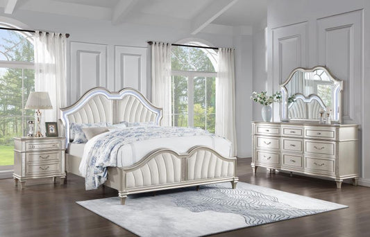 WK193322 King Bed 4piece Set