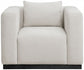 Eifla Linen Textured Fabic Living Room Set