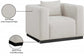 Eifla Linen Textured Fabic Living Room Set