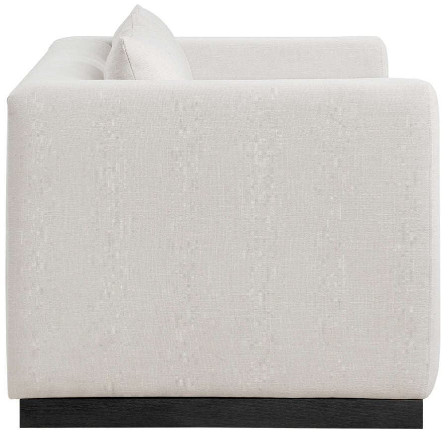 Eifla Linen Textured Fabic Living Room Set