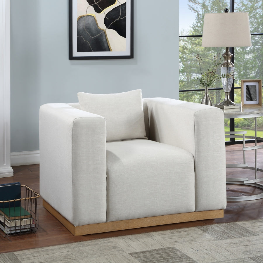 246 Eifla Linen Textured Fabic Living Room Set