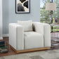 246 Eifla Linen Textured Fabic Living Room Set