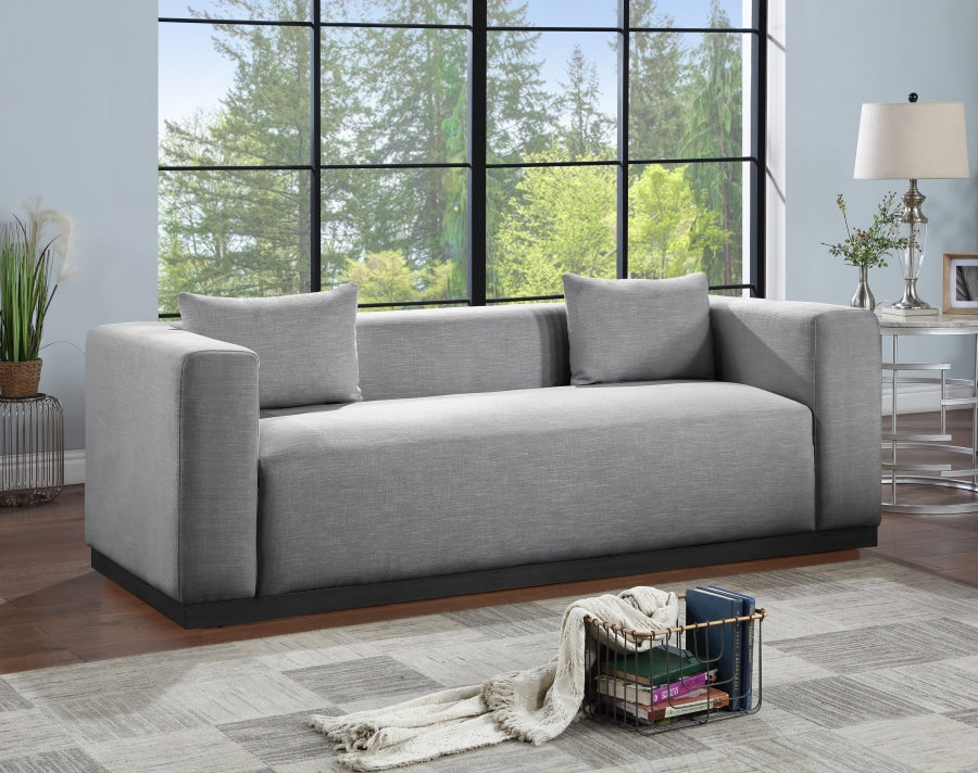 Eifla Linen Textured Fabic Living Room Set