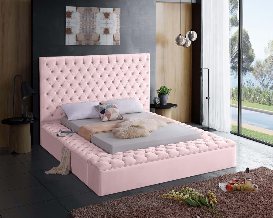 Ssilb Velvet Bed King