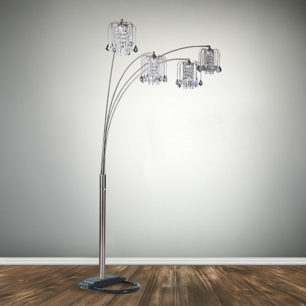 G3984 RAIN DROP ARC LAMP 84"H