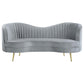 Aihpos 3-piece Upholstered Channel Tufted Sofa Set