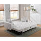 6308 PU Tufted Reversible Sectional Sofa Bed