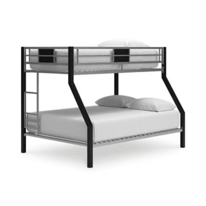 56-601B Twin/Full Bunk Bed w/Ladder