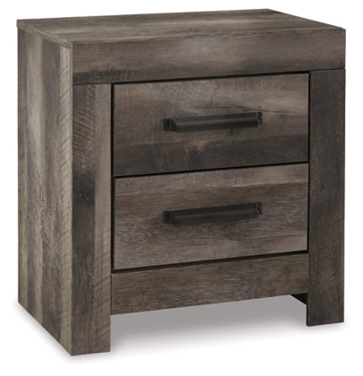 044B Wolnnyw Two Drawer Night Stand