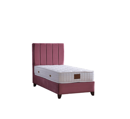 Abodroc Storage Bed With Headboard Dusty Rose