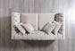 Anelim Ivory Velvet Sofa 93" & Loveseat 73"