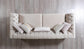 Anelim Ivory Velvet Sofa 93" & Loveseat 73"