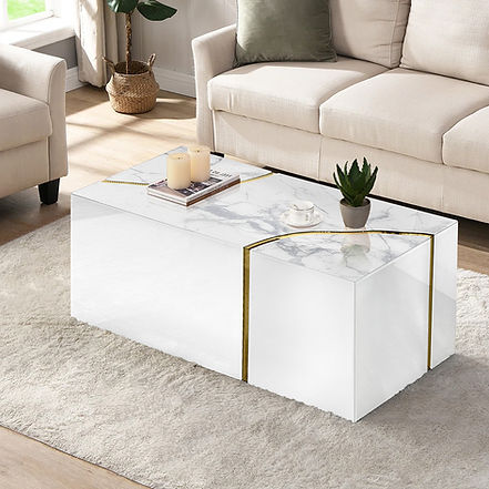 50TC-A STONE COFFEETABLE