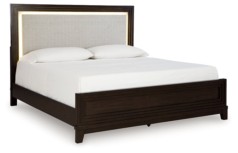 Ashley Express - Neymorton Queen Upholstered Panel Bed