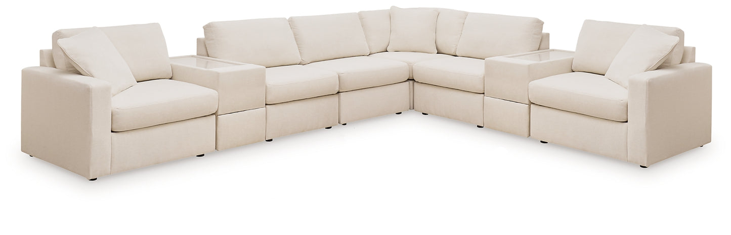 Modmax 8-Piece Sectional with Storage Consoles