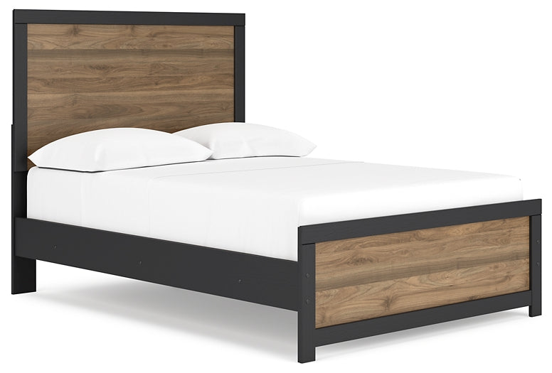 Ashley Express - Vertani Full Panel Bed with 2 Nightstands