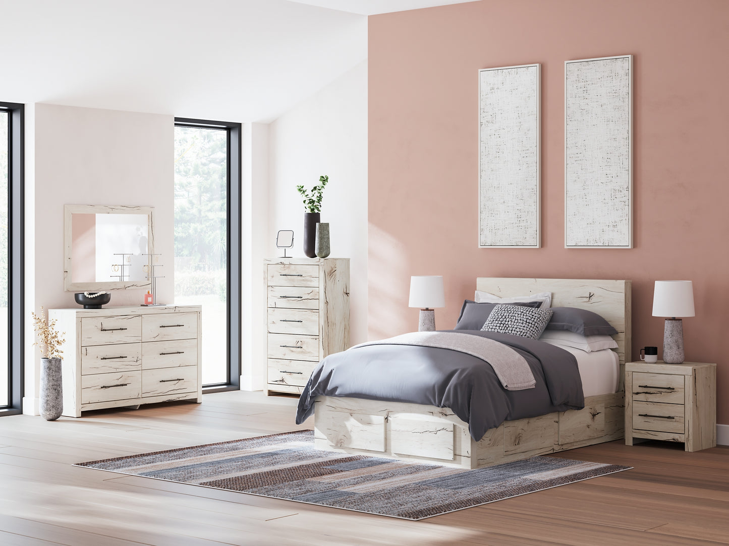 Lawroy  Panel Storage Bed