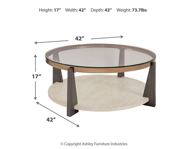 Ashley Express - Frazwa Coffee Table with 2 End Tables