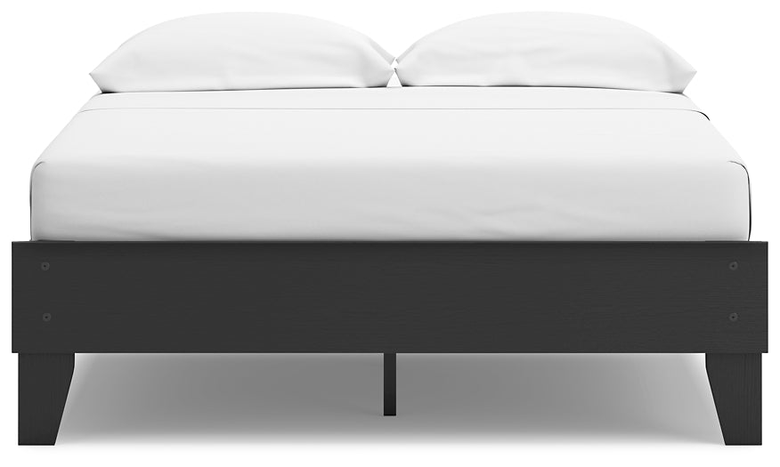 Ashley Express - Socalle Full Platform Bed with Dresser, Chest and 2 Nightstands