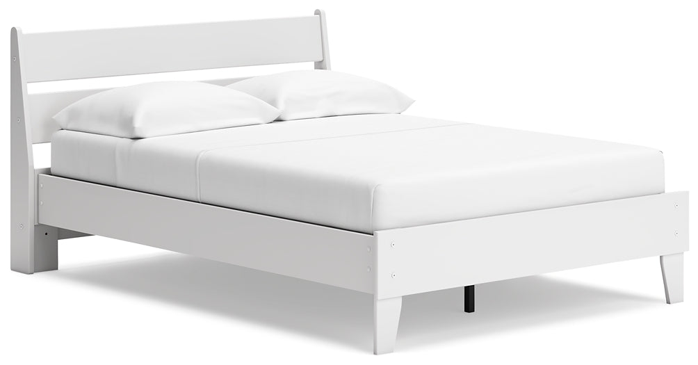 Ashley Express - Socalle Full Panel Platform Bed with Dresser and Nightstand