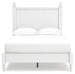 Mollviney Full Panel Bed with Dresser and 2 Nightstands