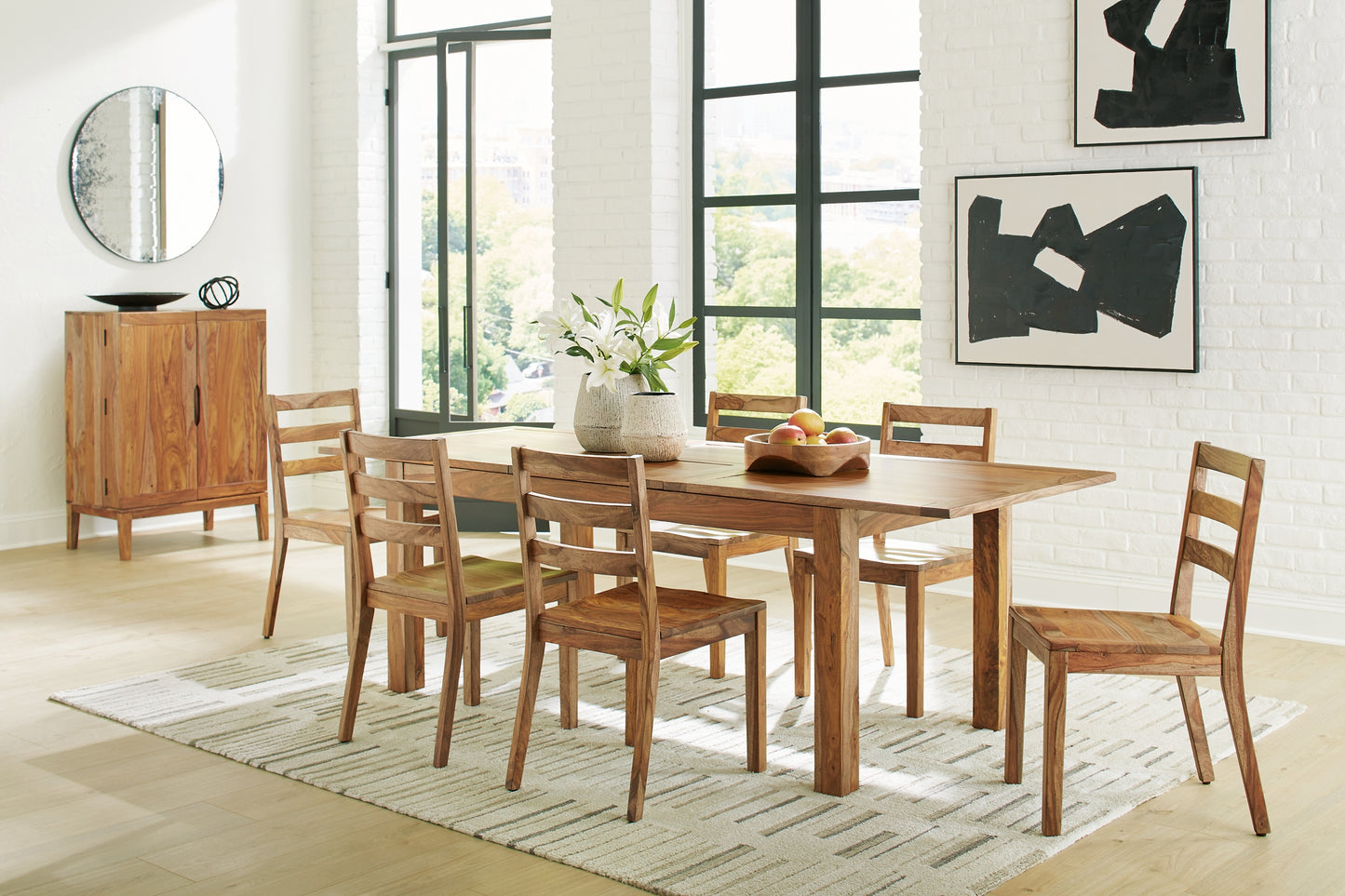 Dressonni Dining Table and 6 Chairs